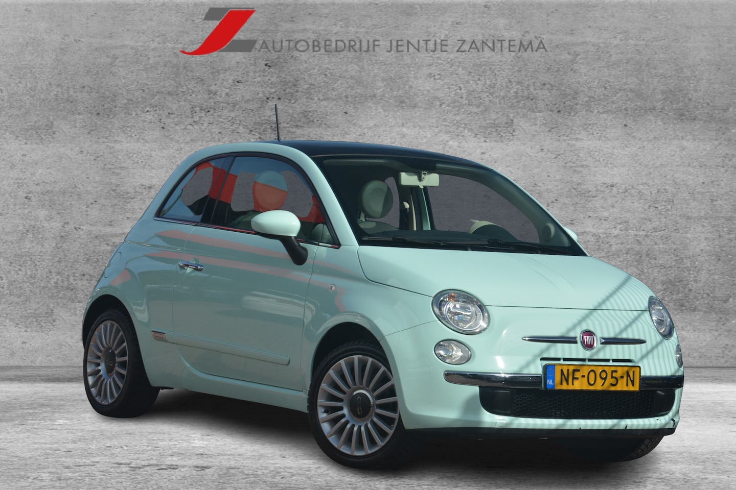 Fiat 500 - 1.2 Vintage '57 | Airco | Panoramadak | PDC | LMV | Clima | Elek.ramen | - AutoWereld.nl