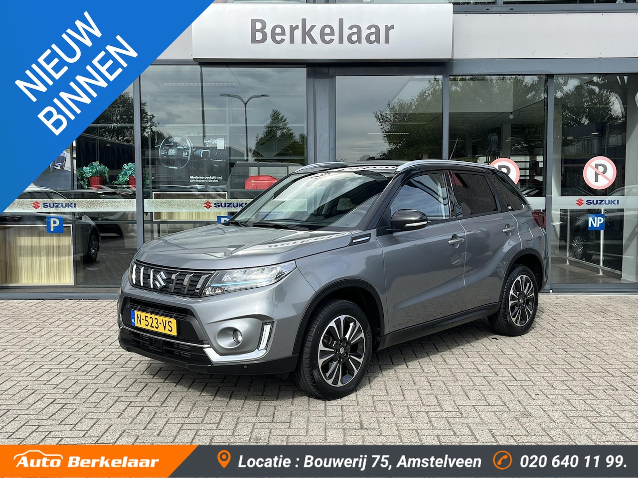 Suzuki Vitara - 1.4 Boosterjet Style Smart Hybrid Automaat | 1500 kg trekgewicht | NL- auto | lage km- sta - AutoWereld.nl