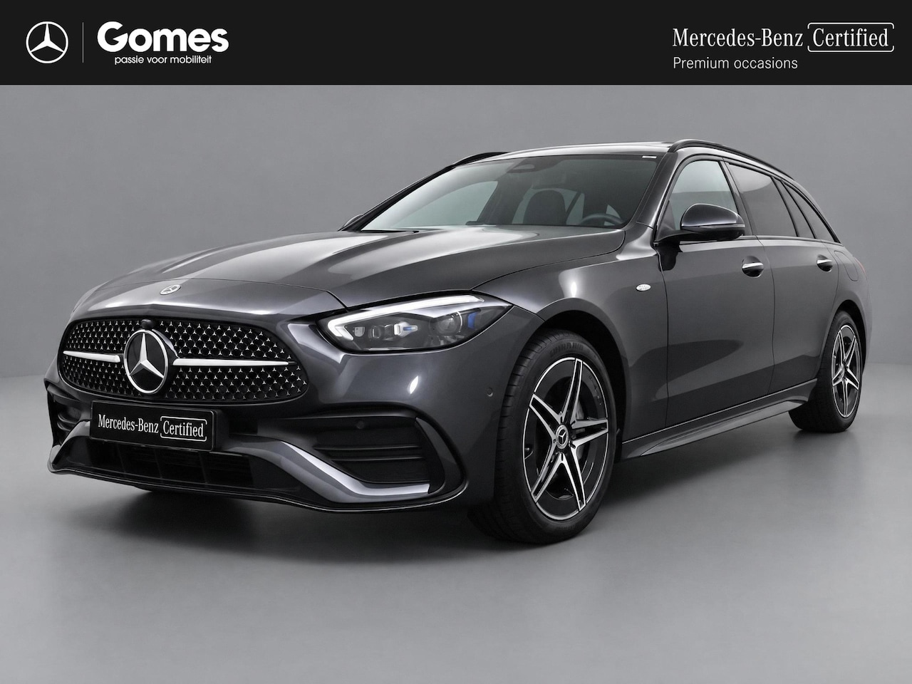 Mercedes-Benz C-klasse Estate - 300 e Business Solution AMG | Panorama - Schuifdak | Trekhaak Wegklapbaar | Memorystoelen - AutoWereld.nl
