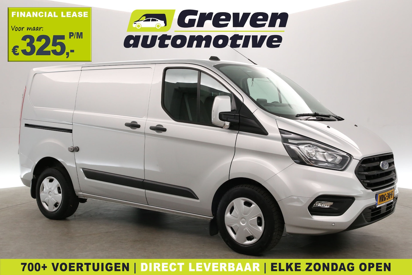 Ford Transit Custom - 2.0 TDCI L1H1 | Automaat | Airco | Cruise | 3 Zits | Carplay | Navi | Parkeersens. - AutoWereld.nl