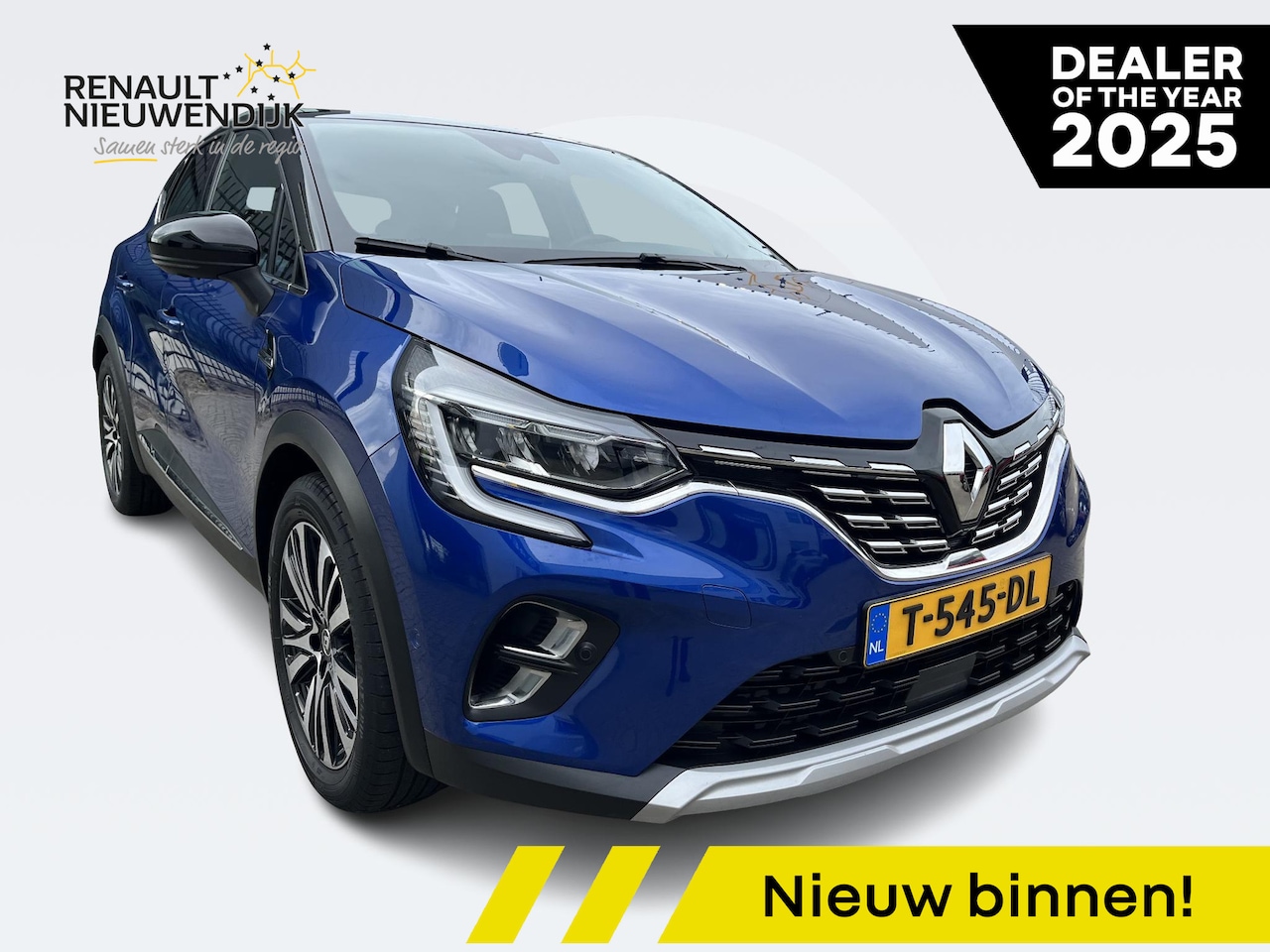Renault Captur - 1.6 E-Tech full hybrid 145 iconic AUTOMAAT l SCHUIF KANTEL DAK / LEDEREN INTERIEUR / STOEL - AutoWereld.nl