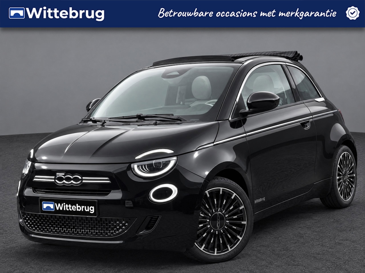 Fiat 500 - 1.0 Hybrid La Prima Prachtige Cabrio !! FULL OPTIONS !!! - AutoWereld.nl