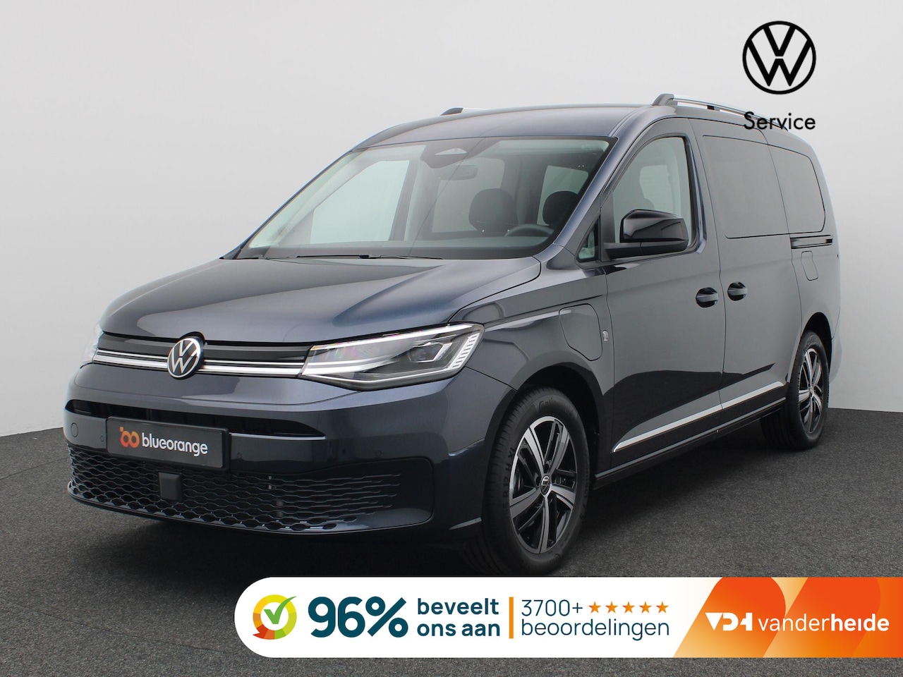 Volkswagen Caddy Maxi - 1.5 TSI Hybride Style 150PK DSG SOH 100% Achteruitrijcamera, Schuifdeur links & rechts, Tr - AutoWereld.nl
