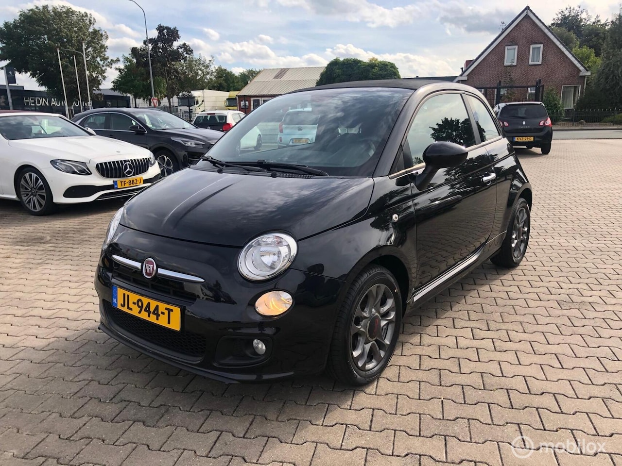 Fiat 500 - 500S CABRIO SPORT AIRCO ECC LEDER - AutoWereld.nl
