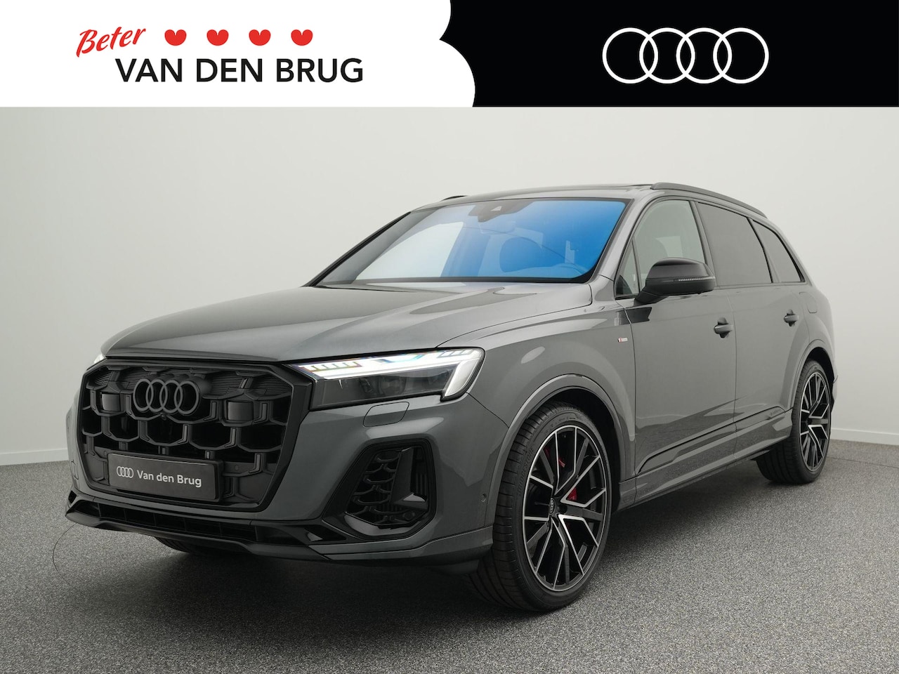 Audi Q7 - 55 TFSI e quattro Pro Line S | Pano | Stuurverw. | HD matrix laserled | 360° | Leder Valco - AutoWereld.nl