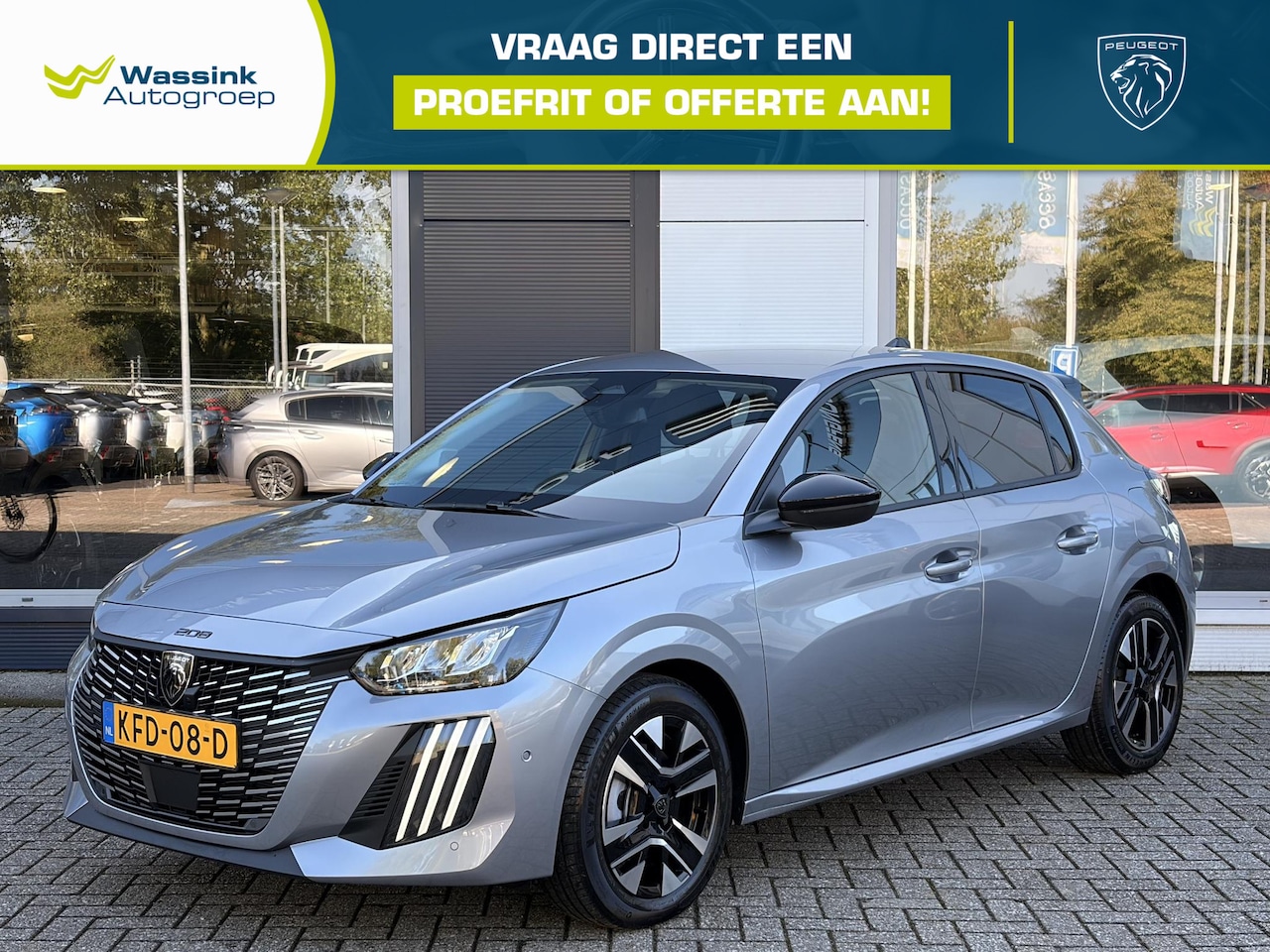 Peugeot 208 - 1.2 Hybrid 110 e-DCS6 Allure | Parkeercamera | Cruise Control | Apple Carplay & Android Au - AutoWereld.nl