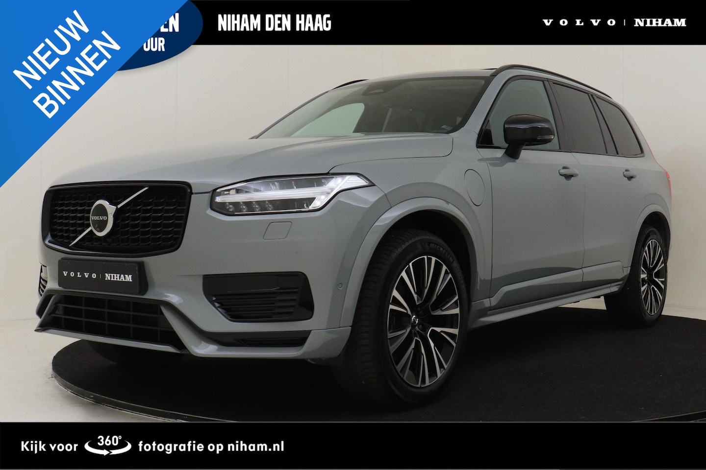 Volvo XC90 - T8 RECHARGE AWD ULTRA DARK -PANO.DAK|HARMAN/KARDON|360°CAM|HEAD-UP DISP.|POWER-SEATS|PRIVA - AutoWereld.nl