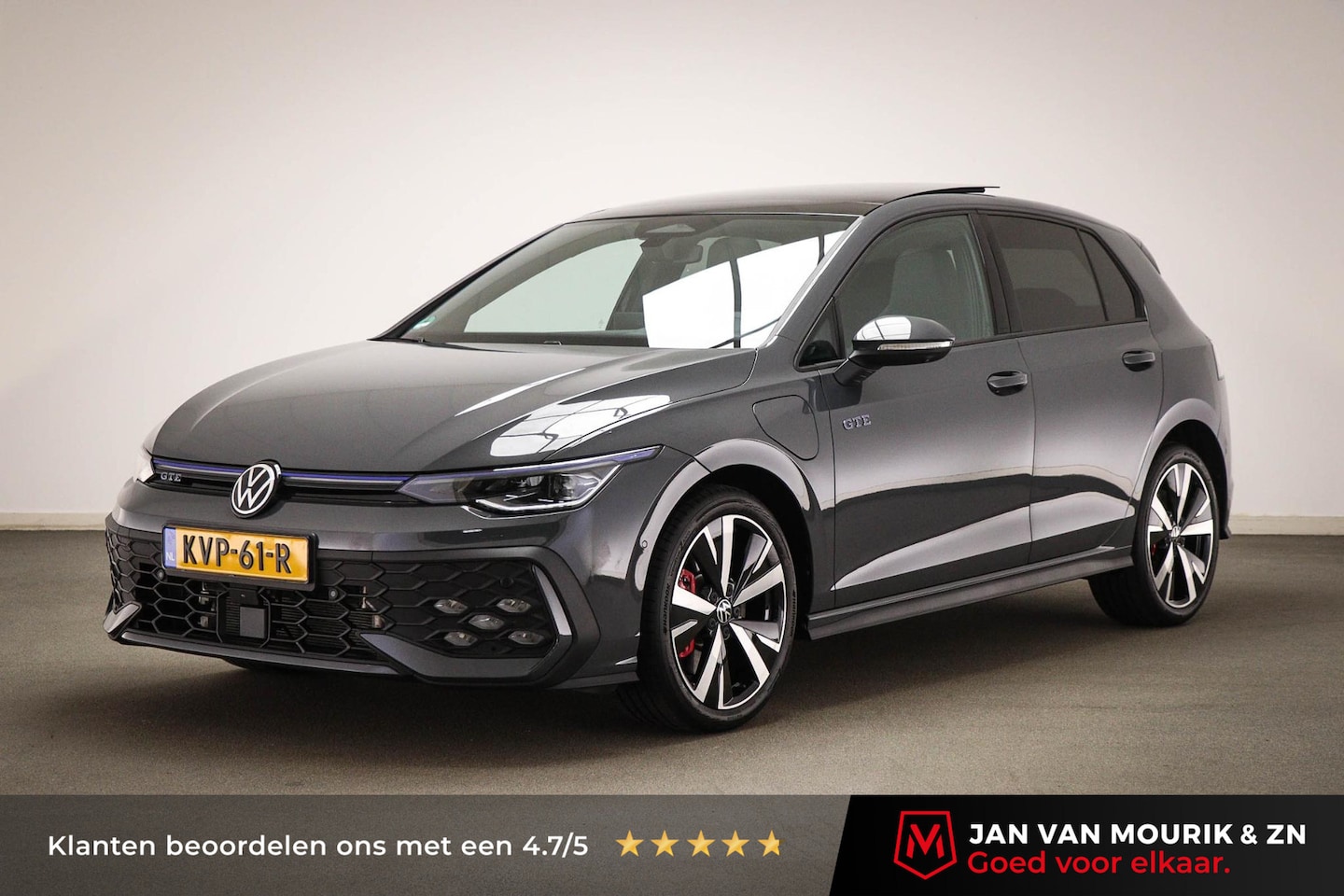 Volkswagen Golf - 1.5 eHybrid GTE | LEDER | PANORAMADAK | HEAD UP | STOELVENTILATIE | STUURVERWARMING | TREK - AutoWereld.nl