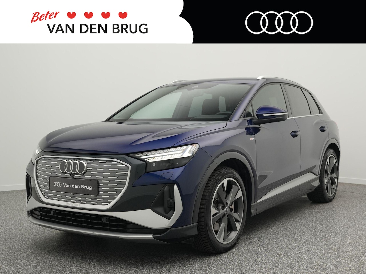 Audi Q4 e-tron - S-line | Matrix LED | Stoelverwarming | Camera | Adaptive cruise control | - AutoWereld.nl