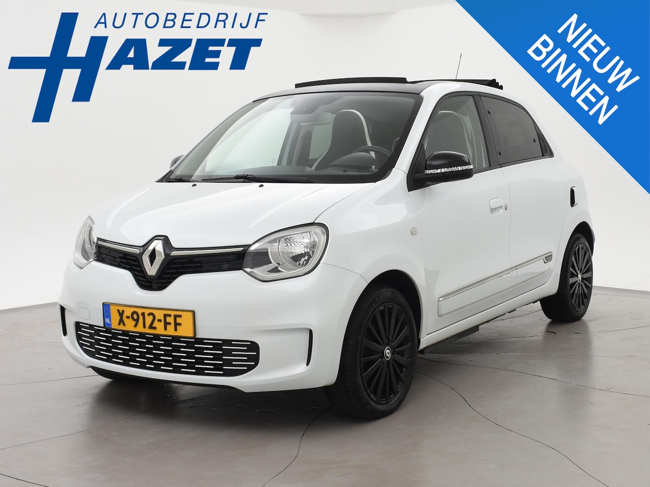 Renault Twingo Z.E. - R80 E-TECH SÉRIE LIMITÉE URBAN NIGHT 22 KWH 94%SOH + PANORAMA SCHUIFDAK/OPEN DAK | CARPLAY - AutoWereld.nl