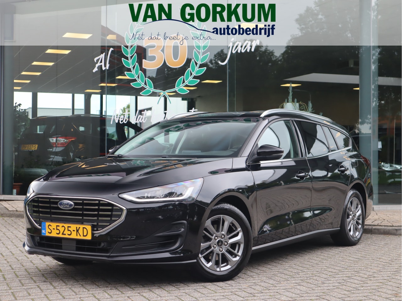Ford Focus Wagon - 1.0 EcoBoost Hybrid Titanium Style Navi / Carplay / Blis / Afn.Trekh / Adap. Cruise / Mild - AutoWereld.nl