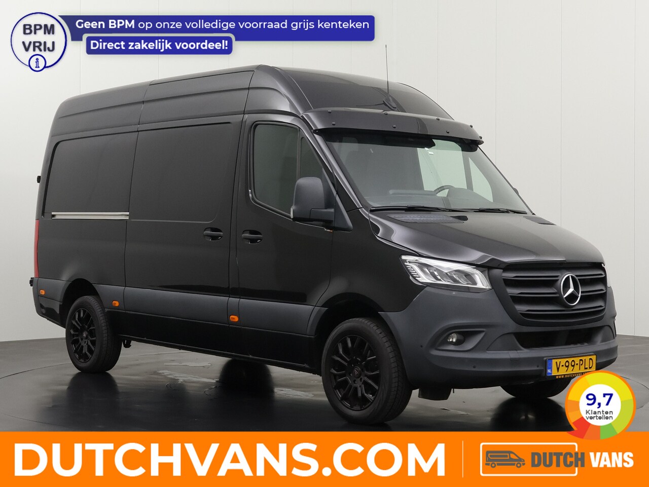 Mercedes-Benz Sprinter - 317CDI Automaat L2H2 Exclusive | Led | Standverwarming | 10" Navigatie+Camera | Multimedia - AutoWereld.nl