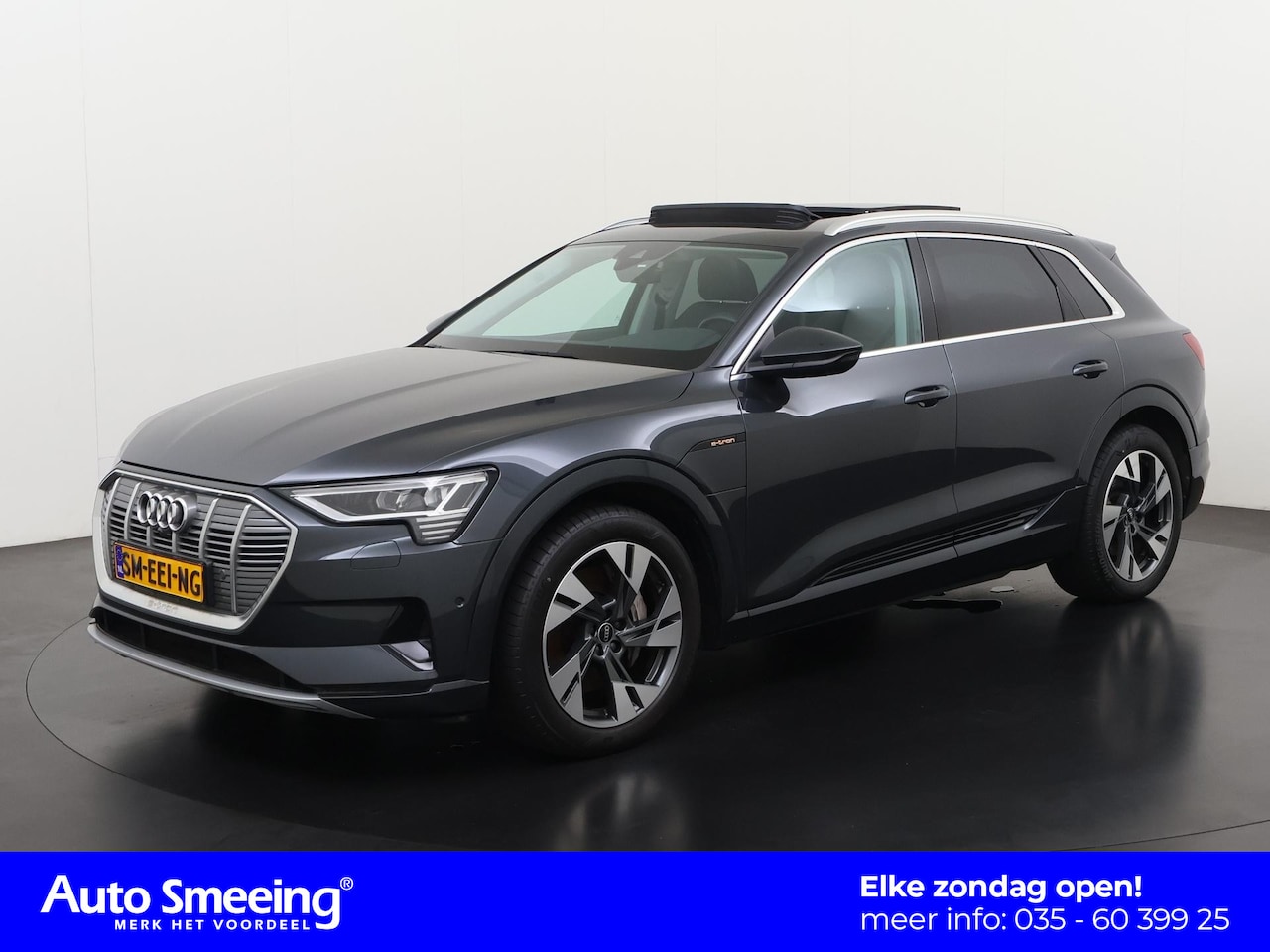 Audi e-tron - 55 quattro Advanced 95 kWh | SOH 93% | Panoramadak | Bang&Olufsen | Zondag Open! - AutoWereld.nl