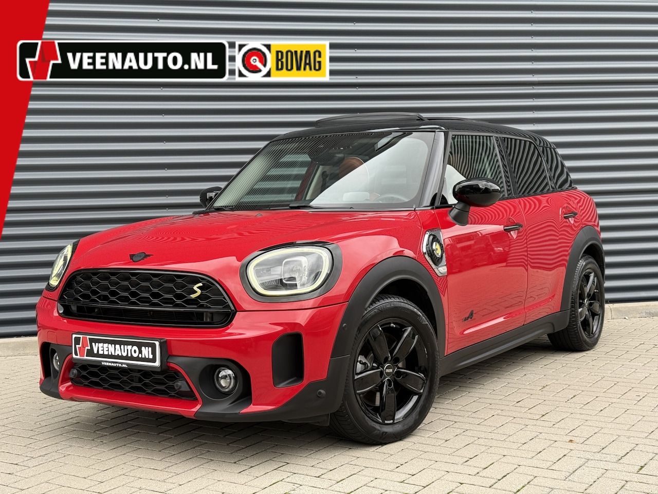 MINI Countryman - 1.5 Cooper S E ALL4 Pano/Leder/H&K/Camera - AutoWereld.nl