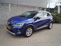 Renault Captur - 1.3 TCe 130 Intens Autom Half Leder/Stof Sportst Navi Camera Clima Apple Carplay Adaptieve