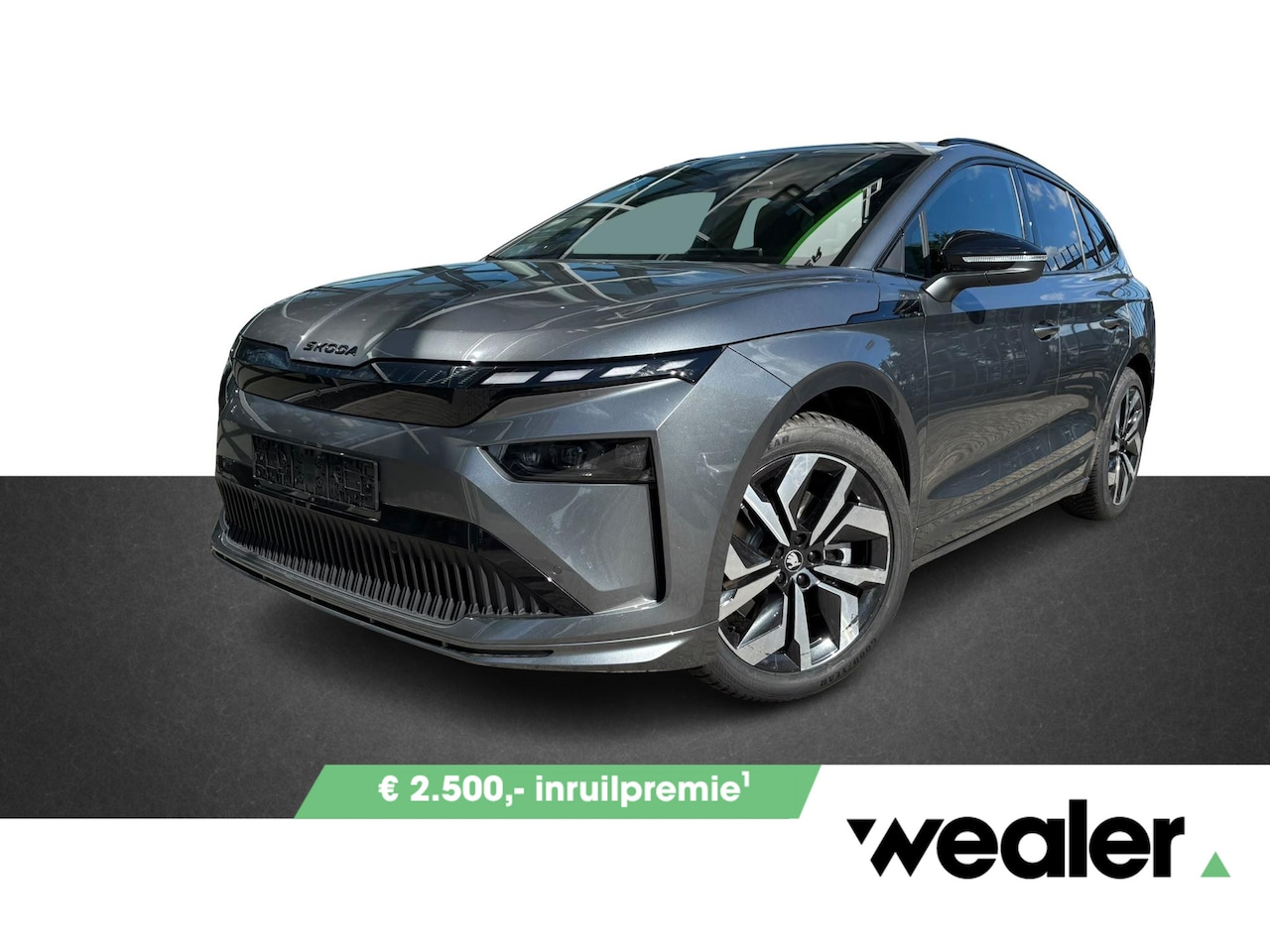Skoda Enyaq iV - 85 Sportline Tour Edition 286 PK | Trekhaak | 20" lichtmetalen velgen | Lightband | Gelaag - AutoWereld.nl