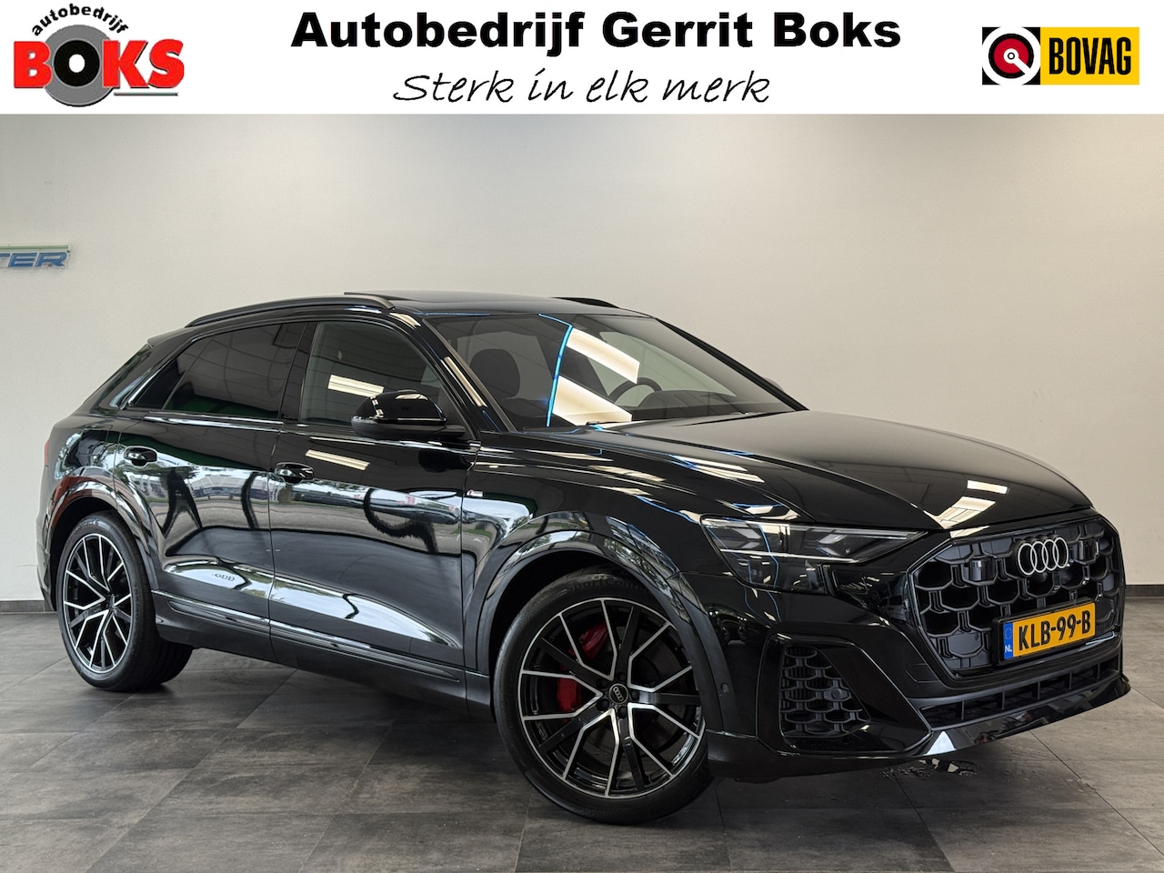 Audi Q8 - 60 TFSI e quattro Pro Line S Competition ACC Panoramadak 4 Wiel besturing - AutoWereld.nl