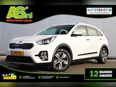 Kia Niro - 1.6 GDi Hybrid DynamicLine Half Leder Carplay Android Navigatie Achteruitrijcamera Climate