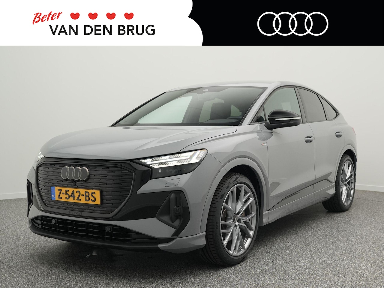 Audi Q4 Sportback e-tron - 45 S Edition 286 PK 82 kWh | Matrix LED | Trekhaak | Achteruitrijcamera | Climate Control - AutoWereld.nl