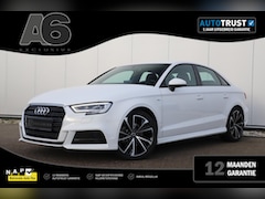 Audi A3 Limousine - 30 TFSI Sport S Line Edition Automaat Half Leder Sportstoelen Nieuwe 18 inch Velgen Vredes