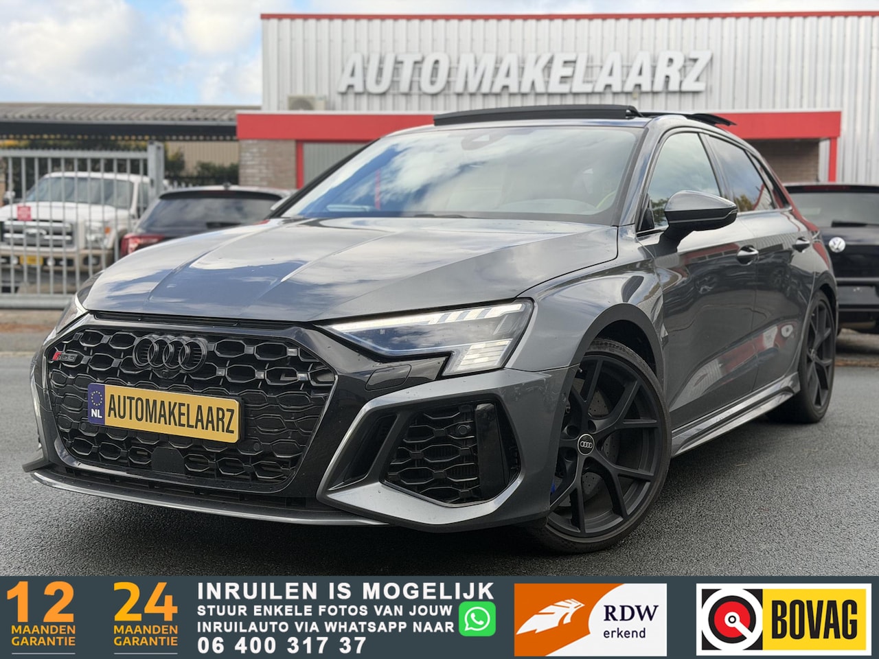 Audi A3 Sportback - 2.5 TFSI RS3 quattro RS DYNAMIC-PAKKET - AutoWereld.nl