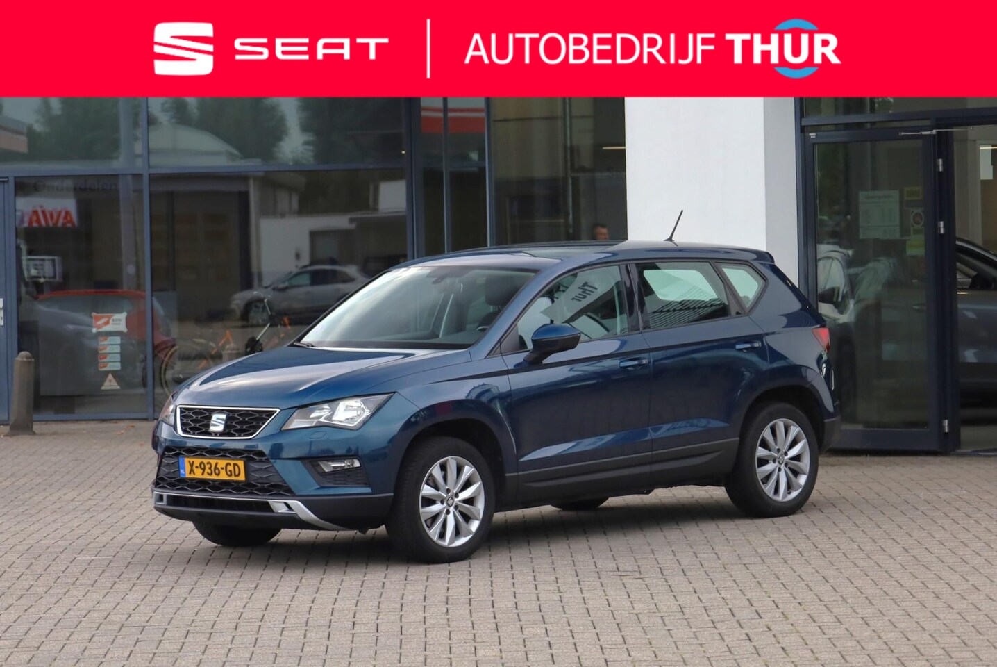 SEAT Ateca - 1.4 EcoTSI Style 150PK / 110kW DSG, Door ons onderhouden, verwarmbare voorstoelen, wegklap - AutoWereld.nl