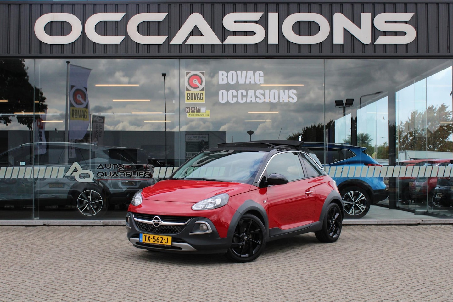 Opel ADAM - 1.0 Turbo Rocks ELECTRISCH VOUWDAK/ APPLE CARPLAY - AutoWereld.nl
