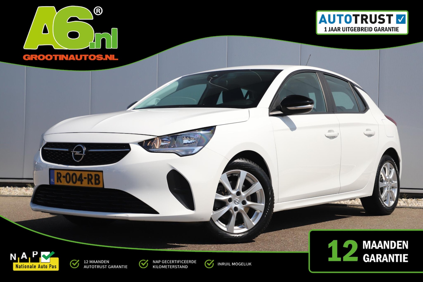 Opel Corsa - 1.2 Edition 102PK NIEUWE DB RIEM! Navigatie Carplay Android Airco Cruise 16 inch LMV All-S - AutoWereld.nl