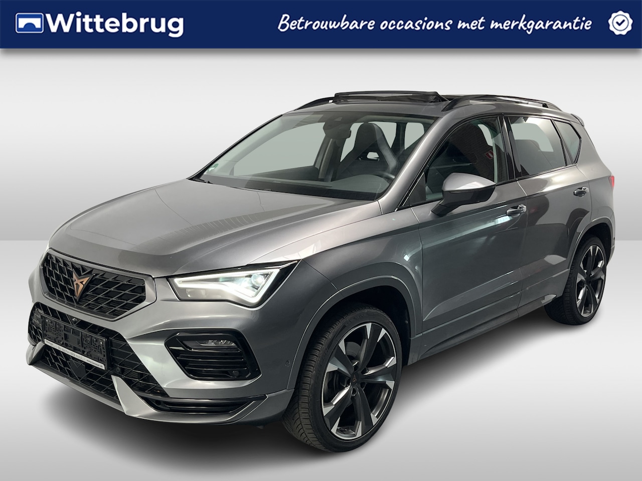 CUPRA Ateca - 1.5 TSI Performance / AUTOMAAT/ PANO/ CAMERA/ STUUR+STOELVERWARM./ MEMORY SEAT/ CRUISE/ FU - AutoWereld.nl