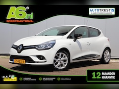 Renault Clio - 0.9 TCe Limited Trekhaak Navigatie Airco Cruise Control Bluetooth Donkere Ramen Parkeersen