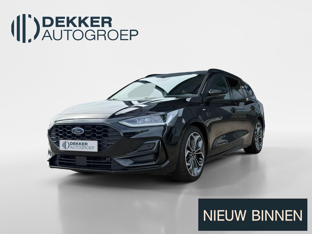 Ford Focus Wagon - 1.0 EcoBoost Hybrid ST Line X AUTOMAAT | 18 INCH DESIGN | GROOT SCHERM | WINTER PACK - AutoWereld.nl