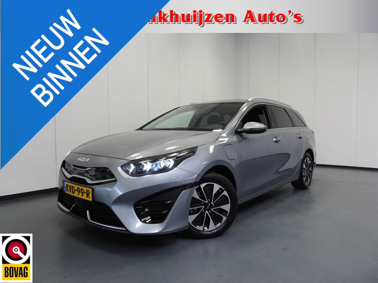 Kia Cee'd Sportswagon - Ceed 1.6 GDI PHEV Plug-In DynamicPlusLine NAVI/CAMERA/EL.KLEP/LED/16"LMV! - AutoWereld.nl