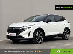 Nissan Qashqai - 1.3 MHEV Xtronic Tekna Plus / Dealer onderhouden / Fabrieksgarantie tot 10-2028 / 1.800 kg