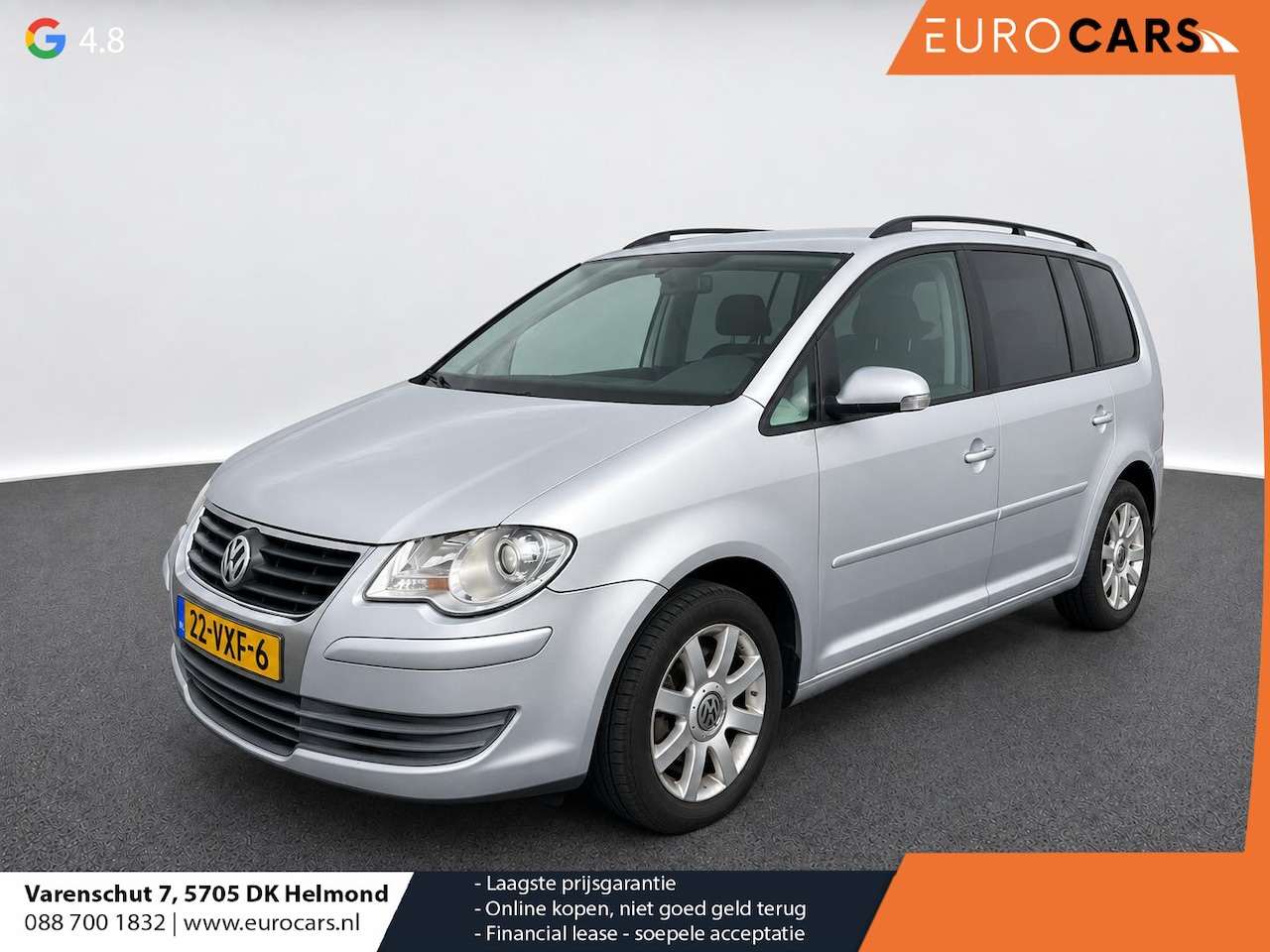 Volkswagen Touran - 1.9 TDI Comfortline Trekhaak Camera Airco Apple CarPlay Android Auto Cruise Control Lichtm - AutoWereld.nl