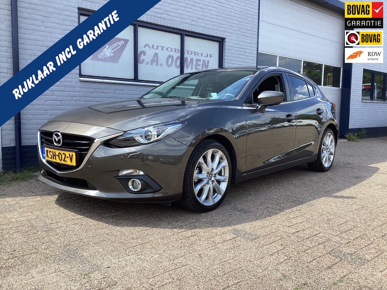 Mazda 3 - 2.0 TS+ 5 drs 18 incl lm crc ecc head up display prijs incl rijklaarmaken en garantie - AutoWereld.nl