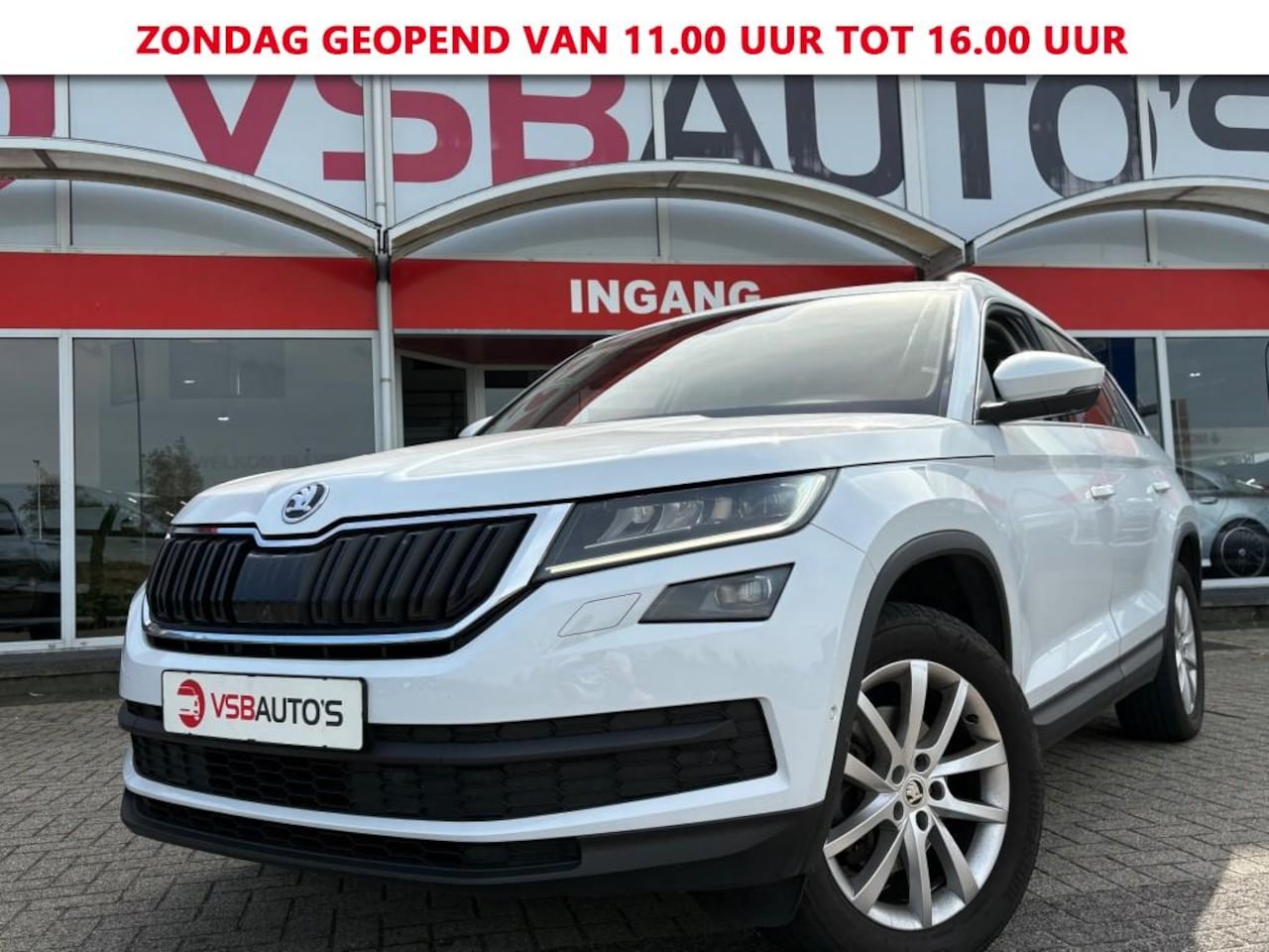 Skoda Kodiaq - 2.0 TDI STYLE BUSINESS 7 PERSOONS AUT. PANO EL MEMORY STOEL NAVI CAMERA AIRCO - AutoWereld.nl