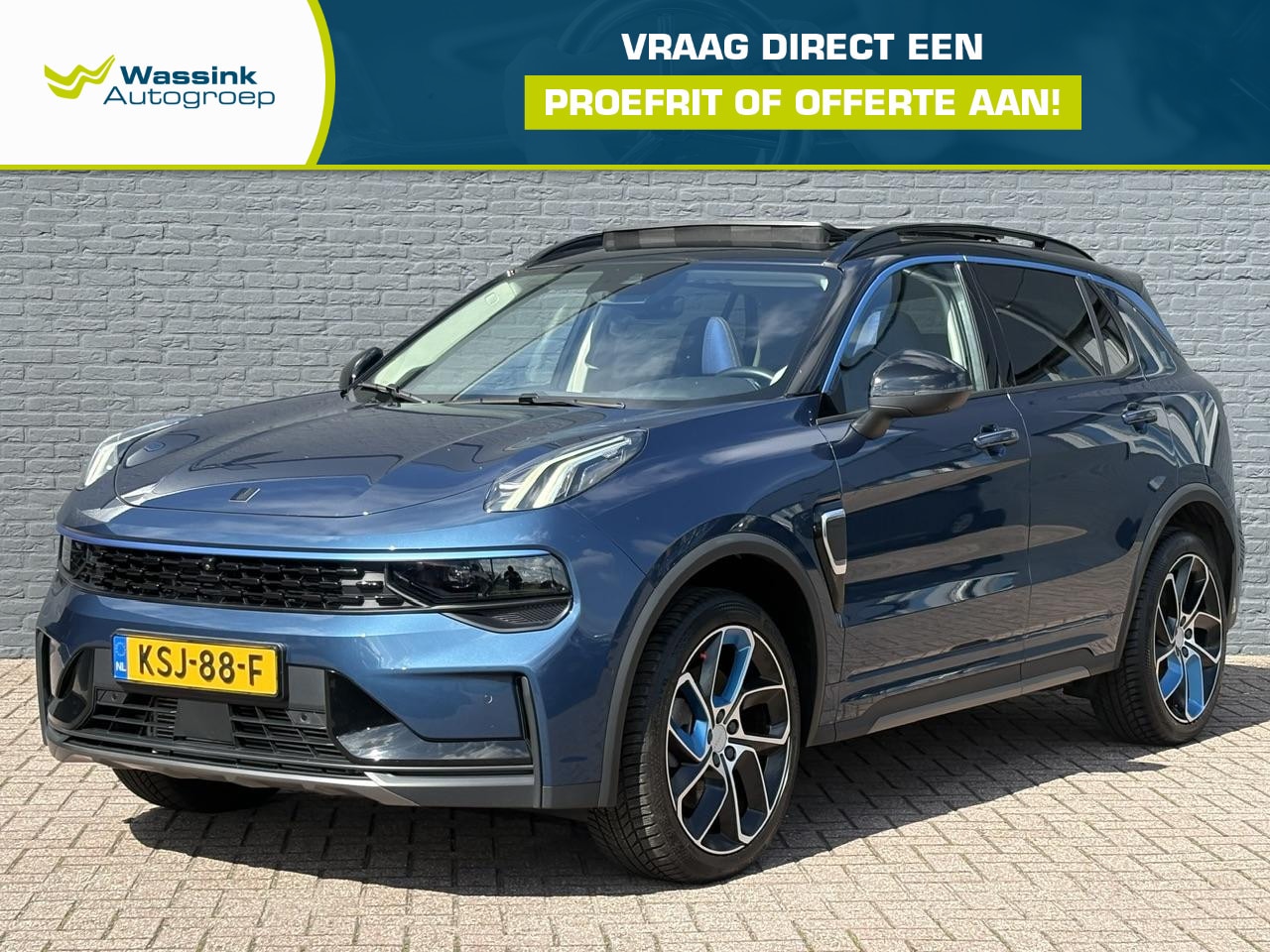 Lynk & Co 01 - 1.5 | 69 Km WLTP | Automaat | KeyLess | Panoramadak | Adaptive Cruise Control | Elektrisch - AutoWereld.nl
