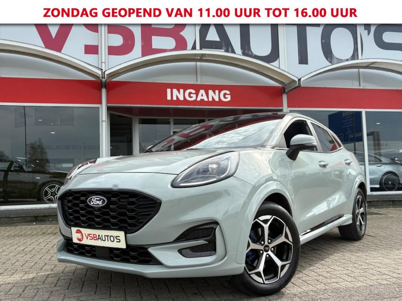 Ford Puma - 1.0 ECOBOOST HYBRID 155PK AUT. PANO-DAK TREKHAAK CARPLAY NAVI CAMERA FACELIFT - AutoWereld.nl