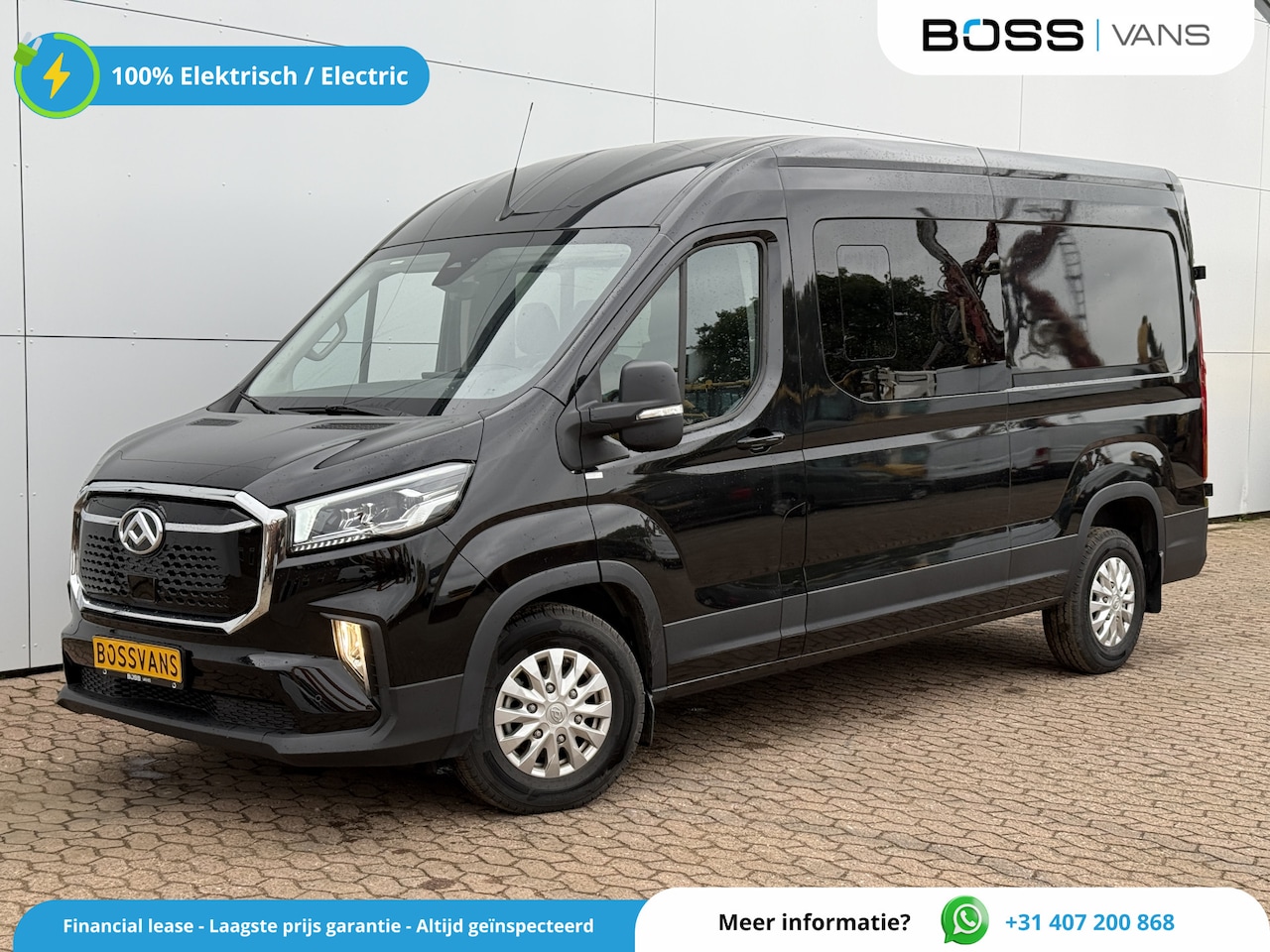 Maxus eDeliver 9 - 77kWh 204PK Nieuw model! Dubbele Cabine 7 Stoelen 300km WLTP L3H2 Adaptieve Cruise LED Sne - AutoWereld.nl