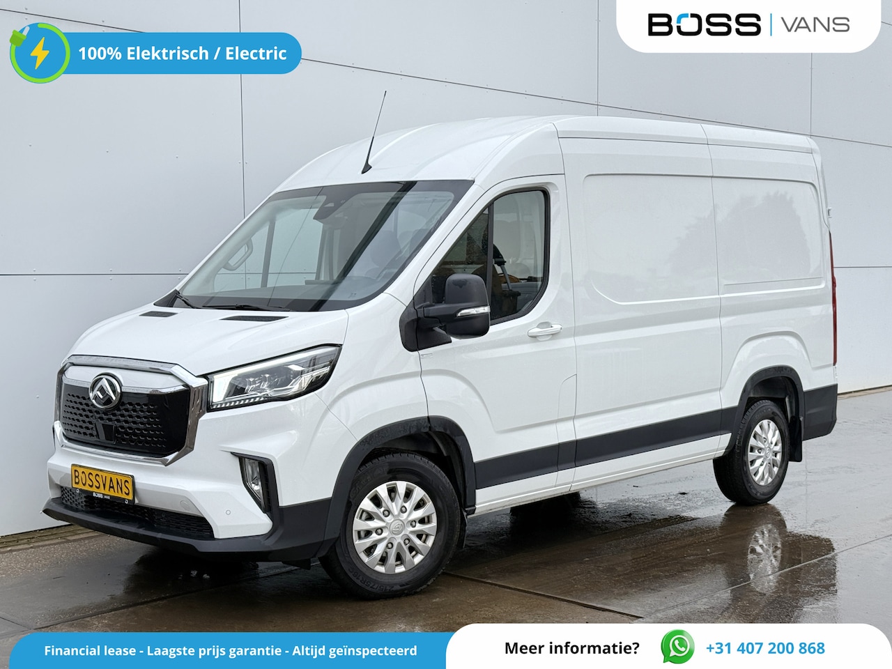Maxus eDeliver 9 - 77kWh 204PK Nieuw model! L2H2 Glaspack/Camper 300km WLTP Snelladen LED Carplay Cruise cont - AutoWereld.nl