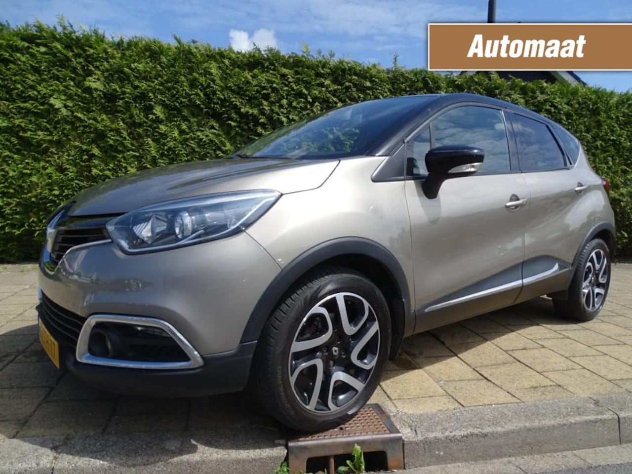 Renault Captur - 1.2 TCE DYNAMIQUE-AutomaatPdc-Navi-Cruise-Clima-Blth - AutoWereld.nl