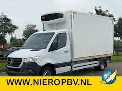 Mercedes-Benz Sprinter - 519CDI koelwagen Koel/Vries Cartier Xarios 5 + 220V Stekker & Laadklep Automaat