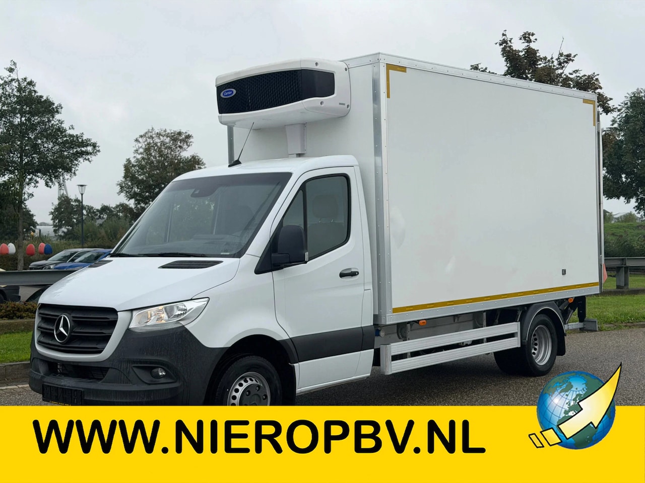Mercedes-Benz Sprinter - 519CDI Bakwagen Koel/Vries Cartier Xarios 5 + 220V Stekker & Laadklep Automaat - AutoWereld.nl