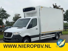 Mercedes-Benz Sprinter - 519CDI koelwagen Koel/Vries Cartier Xarios 5 + 220V Stekker & Laadklep Automaat