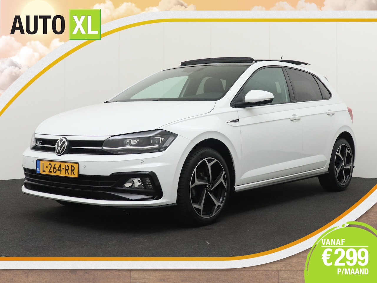 Volkswagen Polo - 1.0 TSI 96 PK Aut 3x R-Line Pano-dak Beats-Audio Carplay - AutoWereld.nl