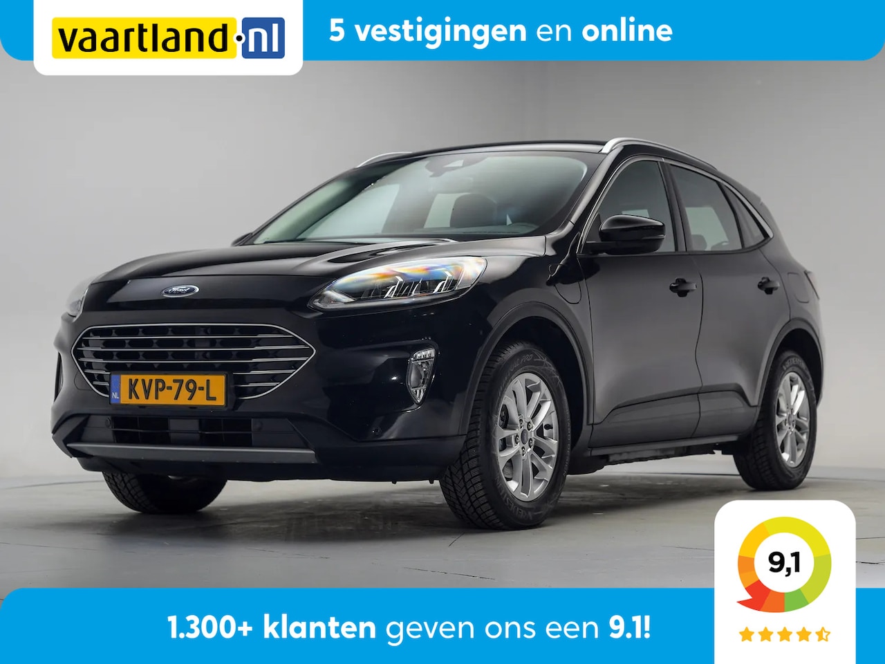Ford Kuga - 2.5 PHEV Titanium [ LED Apple/Android Navi Camera ] - AutoWereld.nl