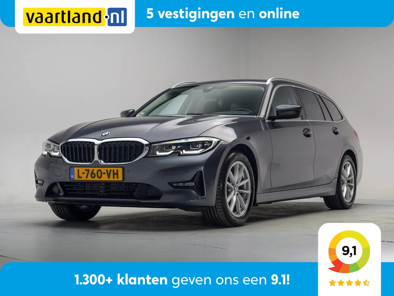 BMW 3-serie Touring - 320i High Executive Sport Aut. [ LED Stoelverwarming Live cockpit prof. ] - AutoWereld.nl