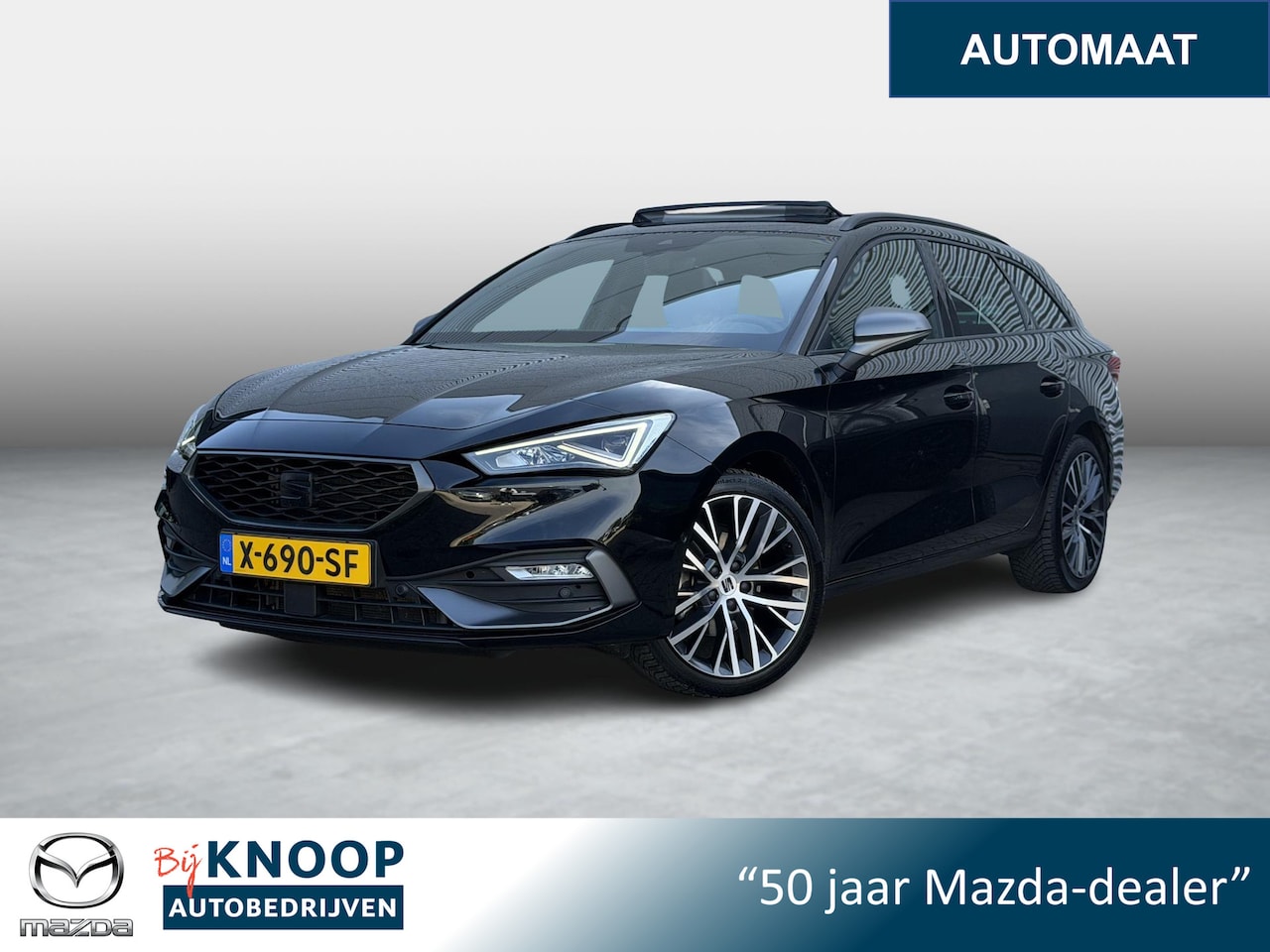 SEAT Leon Sportstourer - 1.5 eTSI FR Business Intense 150PK | Schuifdak/Pano | Beats Audio | Full LED | - AutoWereld.nl