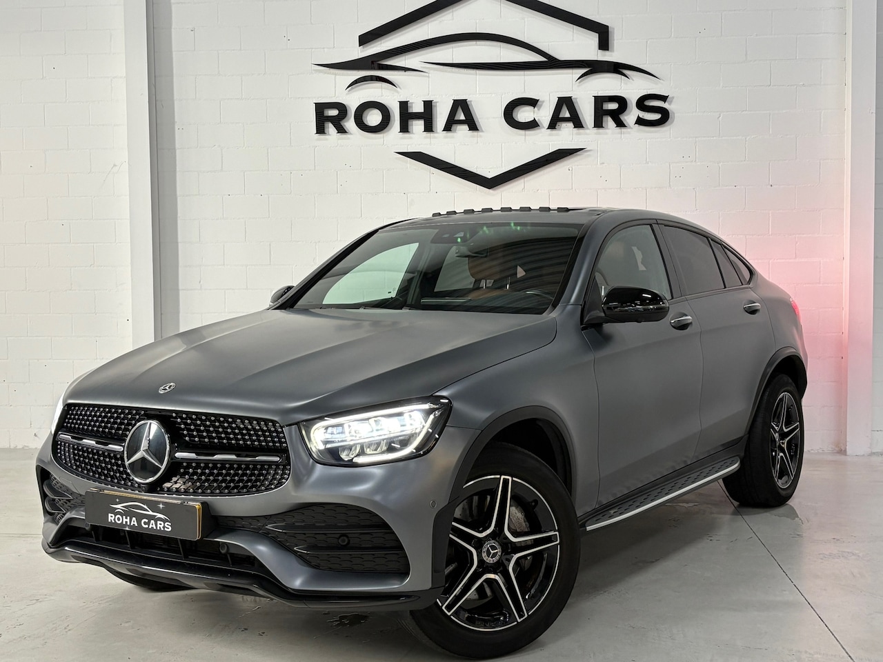 Mercedes-Benz GLC-klasse Coupé - 300e 4MATIC AMG, Pano, Side assist, Camera - AutoWereld.nl