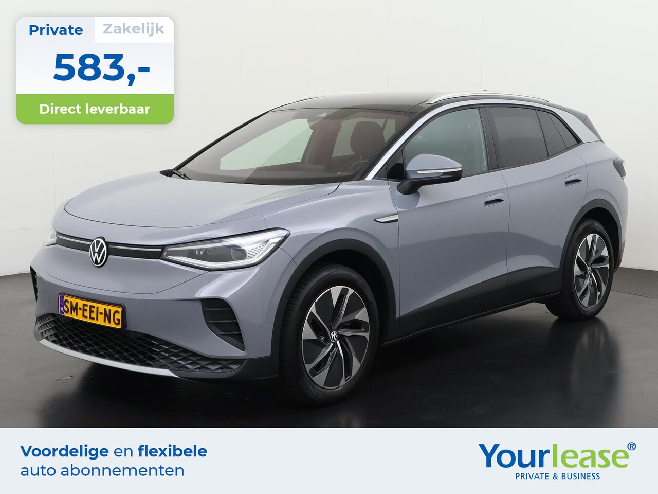 Volkswagen ID.4 - Pure 52 kWh | All-in 583,- Private Lease | Direct uit voorraad - AutoWereld.nl